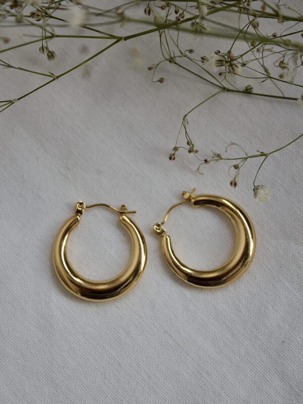 acero inoxidable hipoalergenico waterproof sin niquel sin lomo baño oro 18k