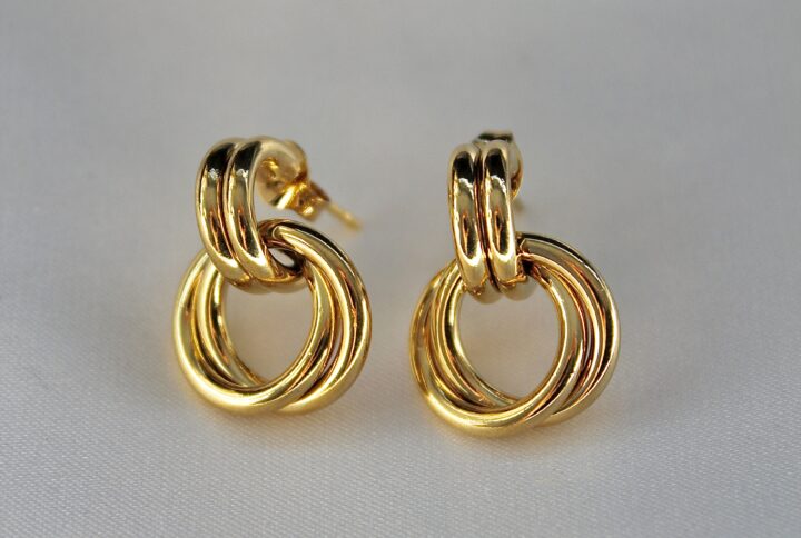 pendientes de acero inoxidable hipoalergenicos y waterproof sin niquel sin plomo